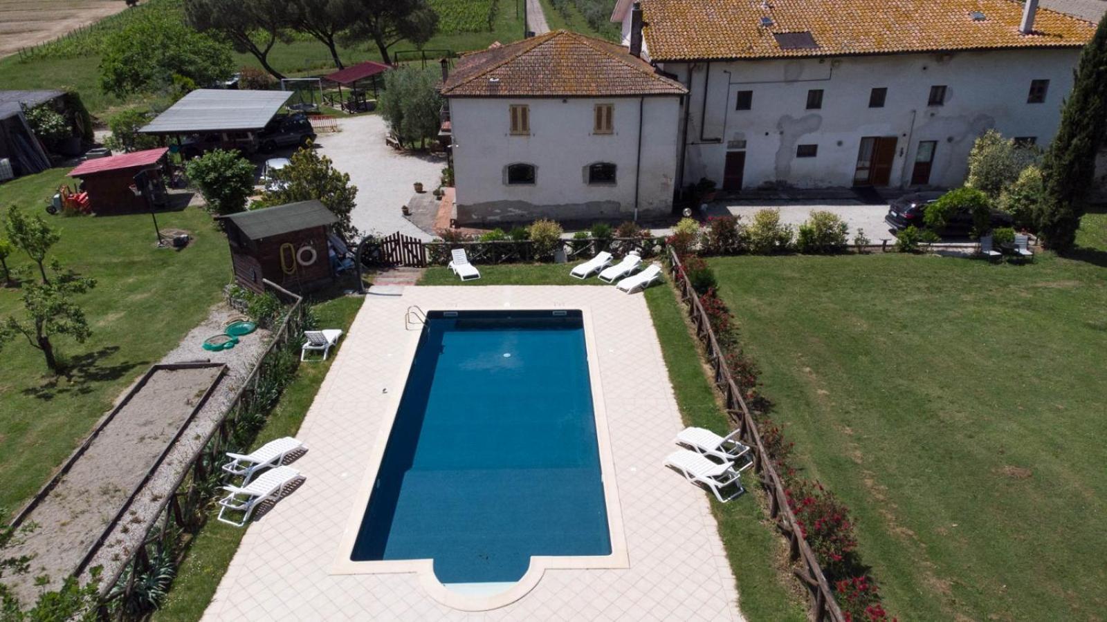 Agriturismo Le Baccane Вінчі Екстер'єр фото